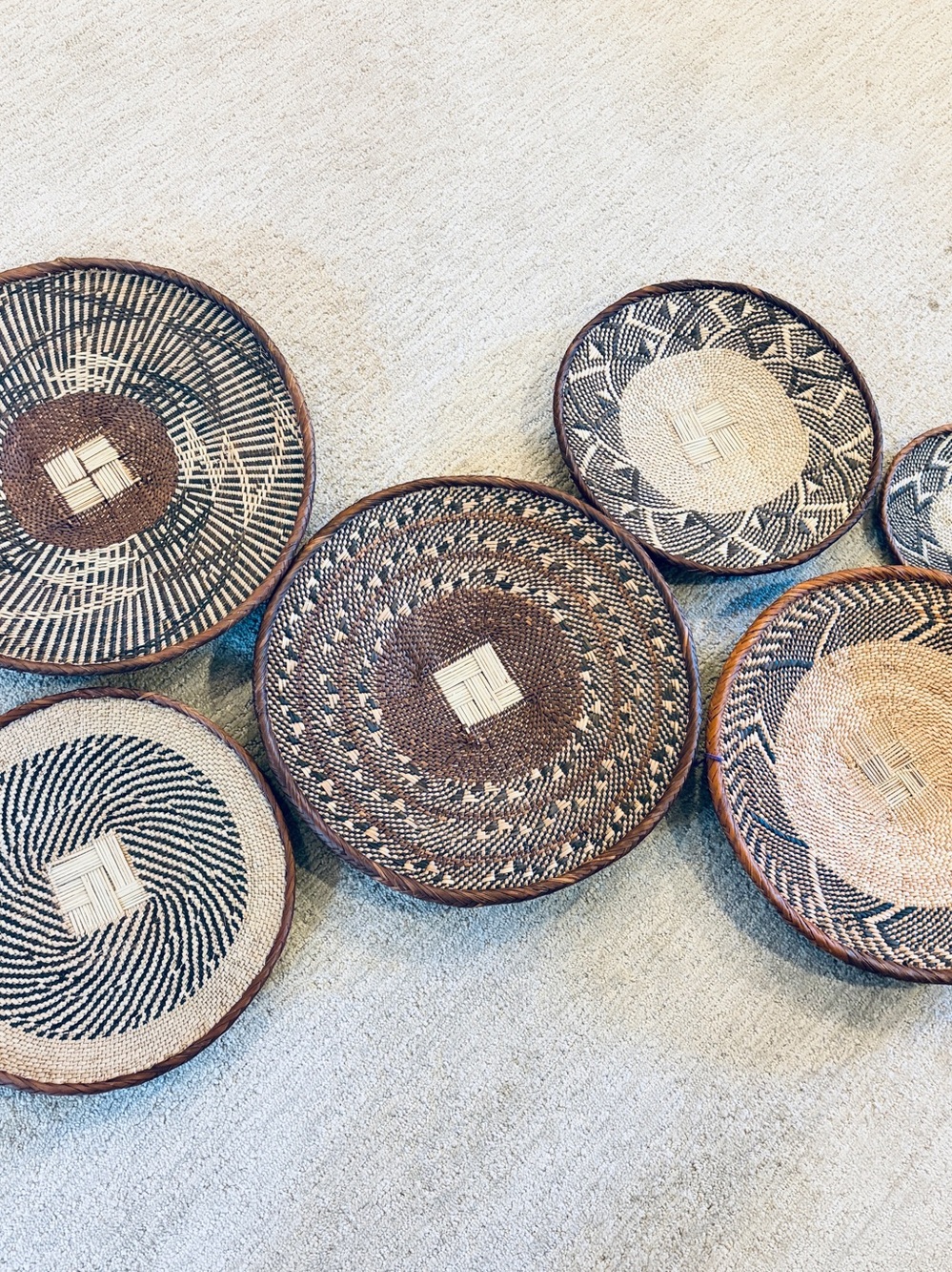 NEW Africa Woven Basket. Made by the Binga people of Zambia/Zimbabwe - Picture 2 of 8